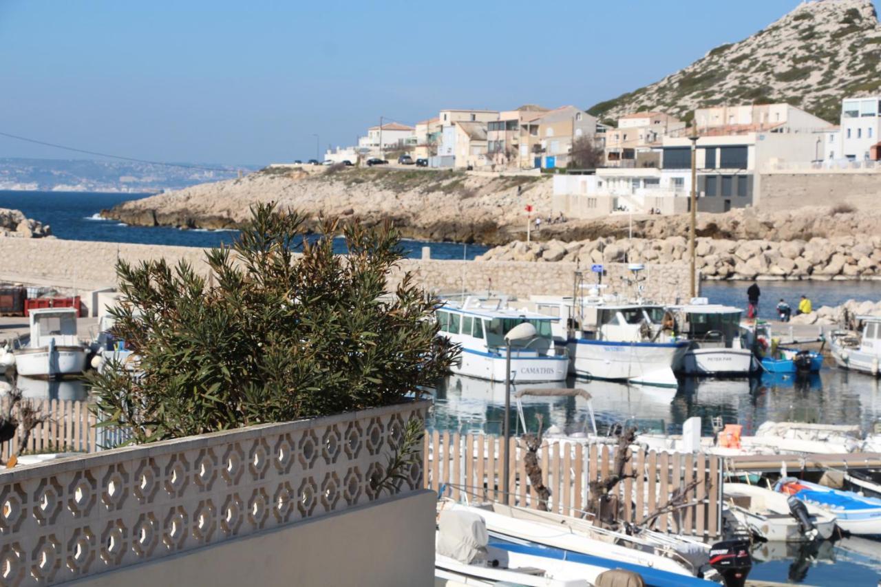 Charmant Cabanon Aux Goudes A Marseille Avec Vue Mer Екстер'єр фото