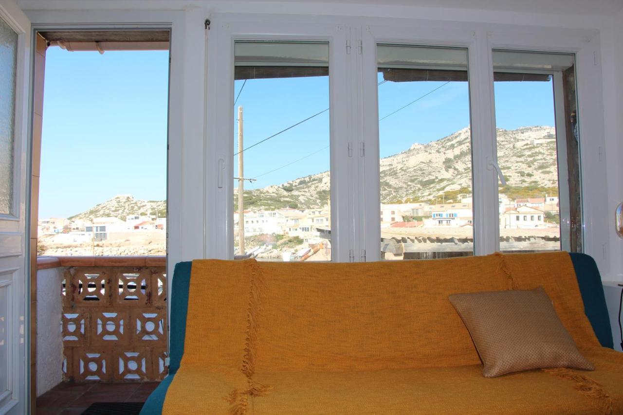 Charmant Cabanon Aux Goudes A Marseille Avec Vue Mer Екстер'єр фото